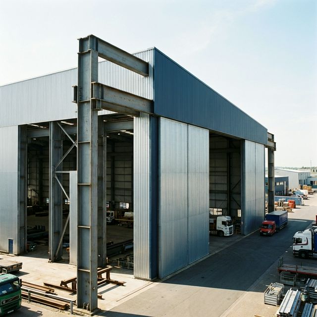 Каркасный ангар